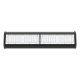 Modular design aluminum body black housing 100W LED grow light bar fixture